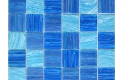 Glass Mosaic Tiles Make a Big Splash in Pool Design
