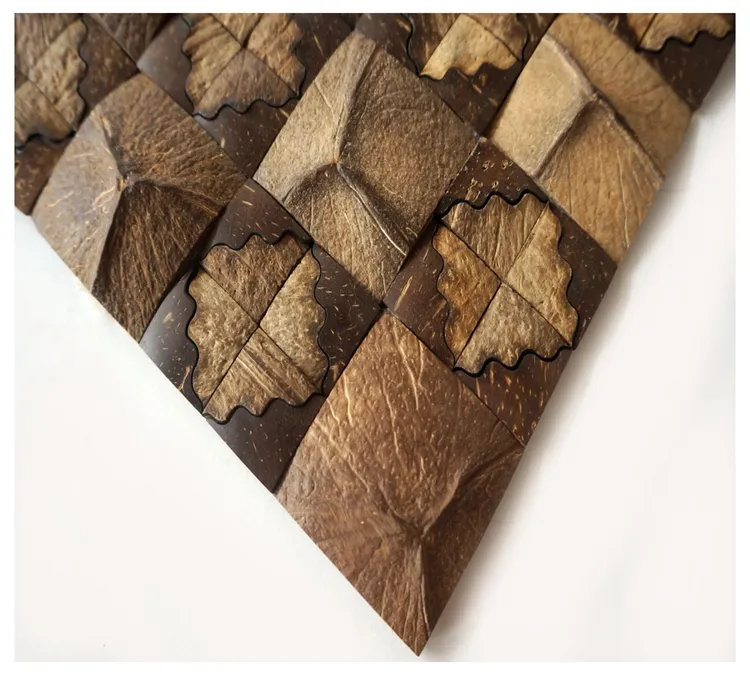 Coconut Shell Coconut Mosaic Tile Suppliers