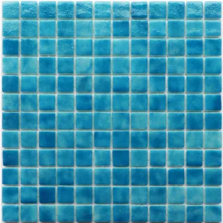 Dot Mounted Glass Mosaic Tiles for Kitchen and Bathroom Canaveral 004 1x1