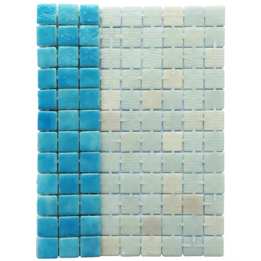 Blue And White Decorative Ceramic Tile - Kitchen Tile Blue Backsplash - Bathroom Tile - Blue Patterned Fireplace Tile - Free Shipping