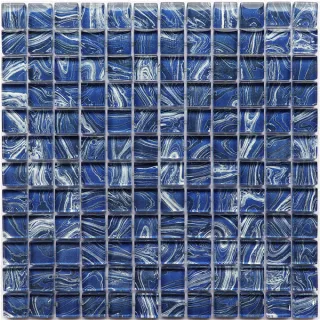 Dot Mounted Glass Mosaic Aetna 004 1x1