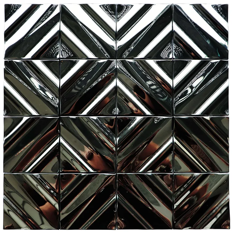 Stainless Steel Metal Square Mosaic