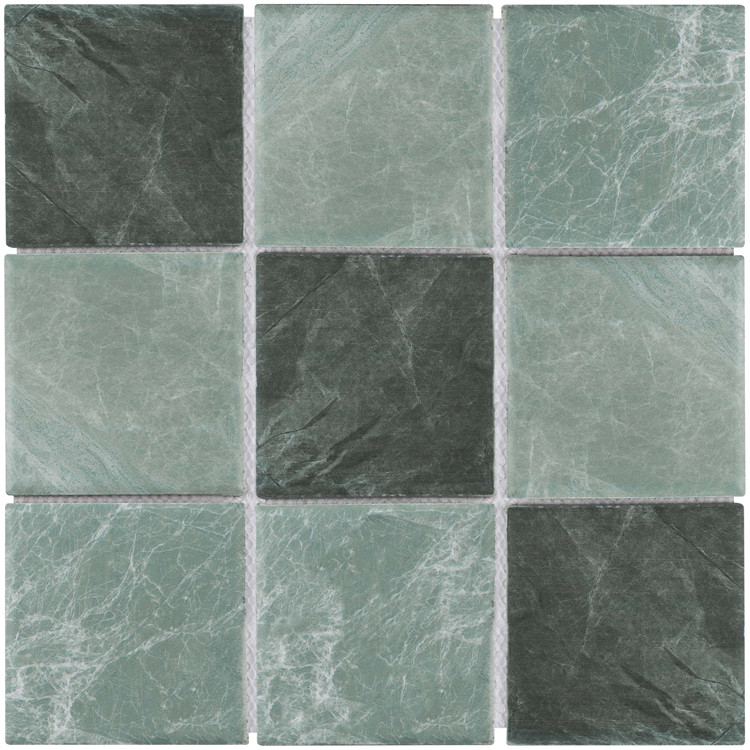 Ralart Factory Foshan Mosaic Tile Green Blue Ceramic Tiles