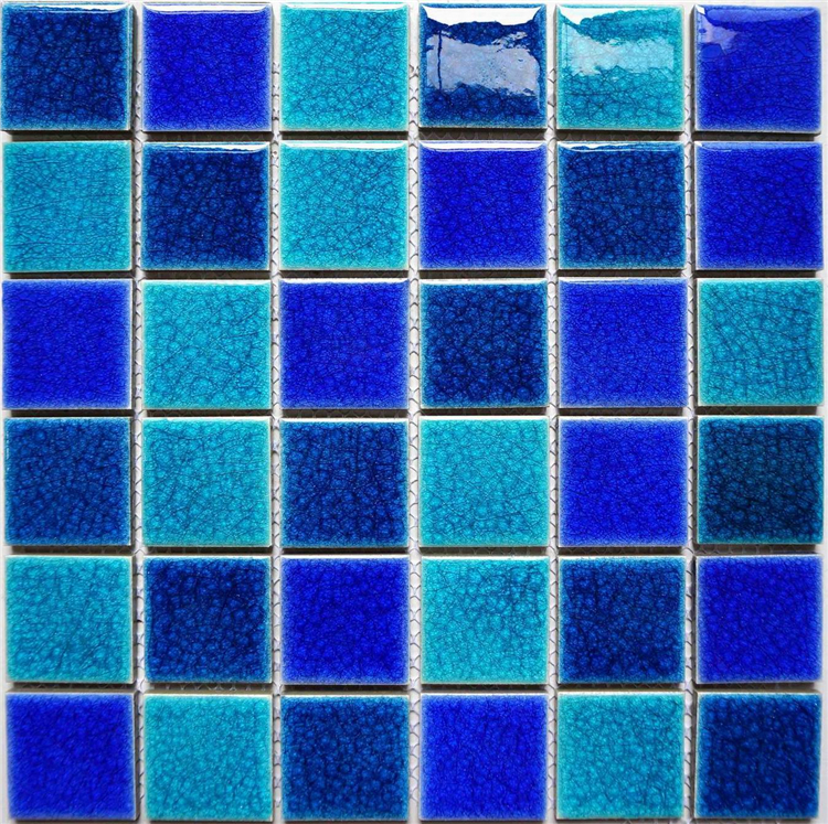 Foshan Glazed Porcelain Bathroom Mosaics Pool Tile