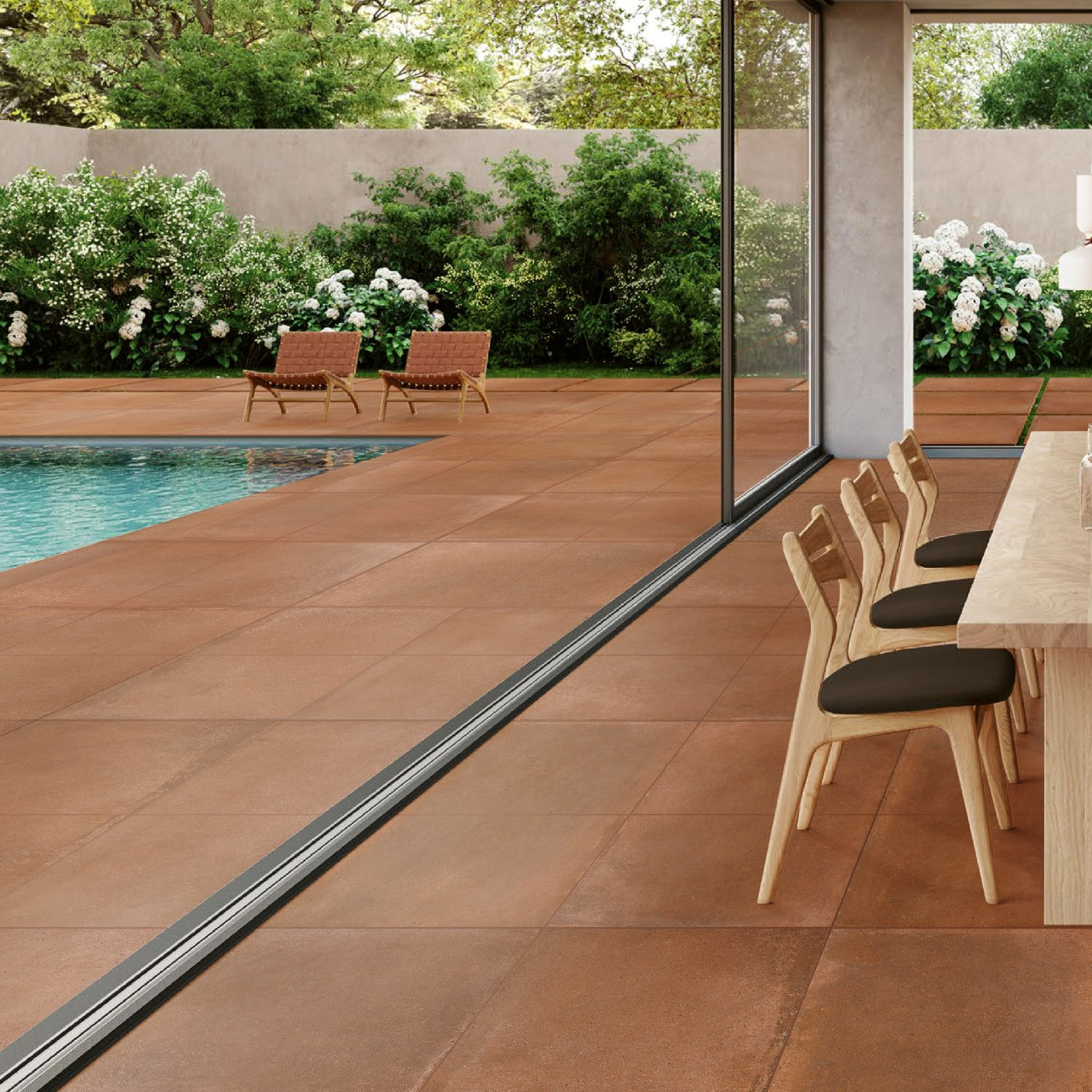 Terracotta Sienna 600x600mm 2cm outdoor Tile