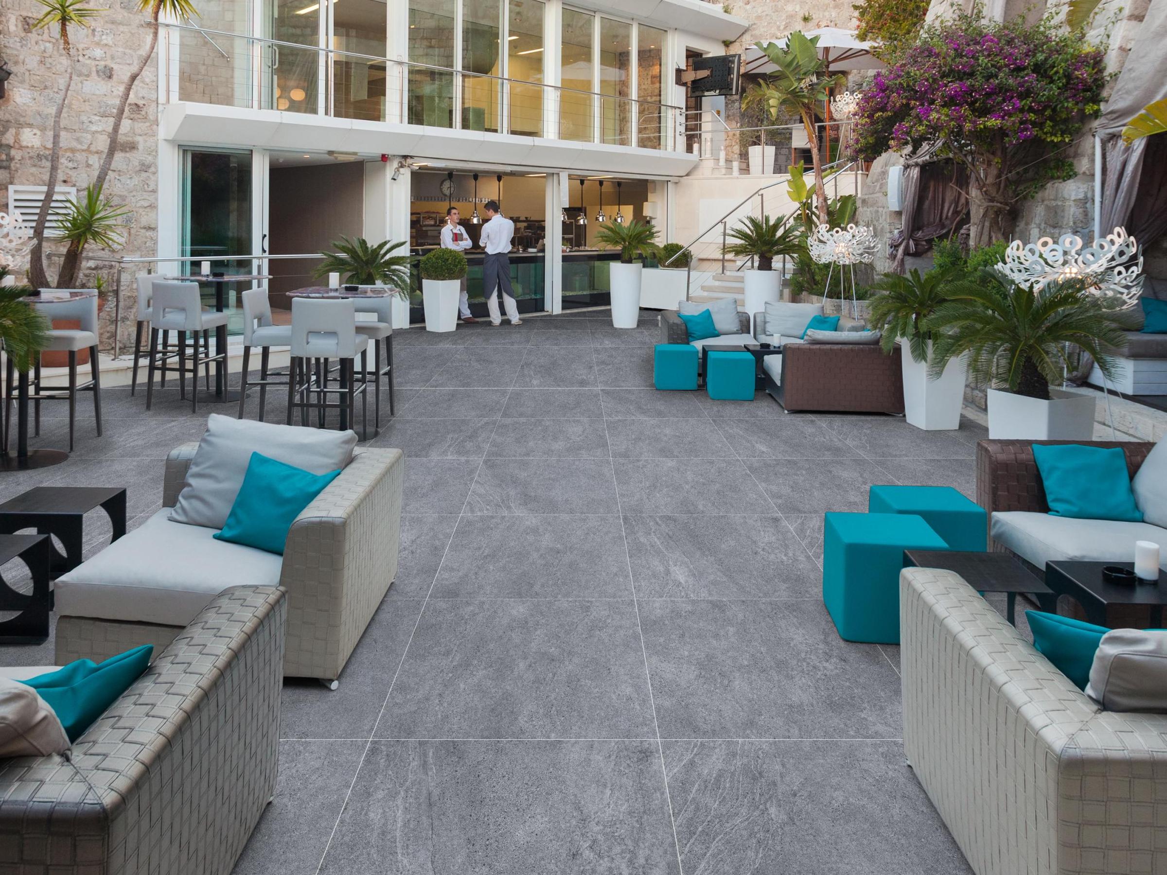 2CM Porcelain Pavers: Transforming Commercial Plazas into Epitomes of Style and Durability