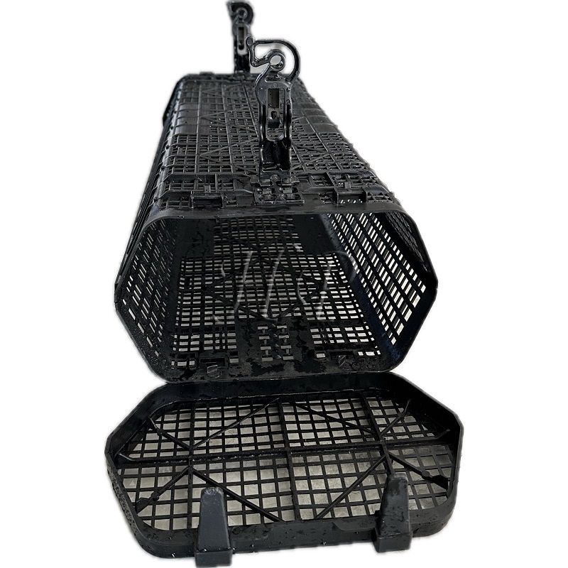 Why do you flip oyster cages/basket?