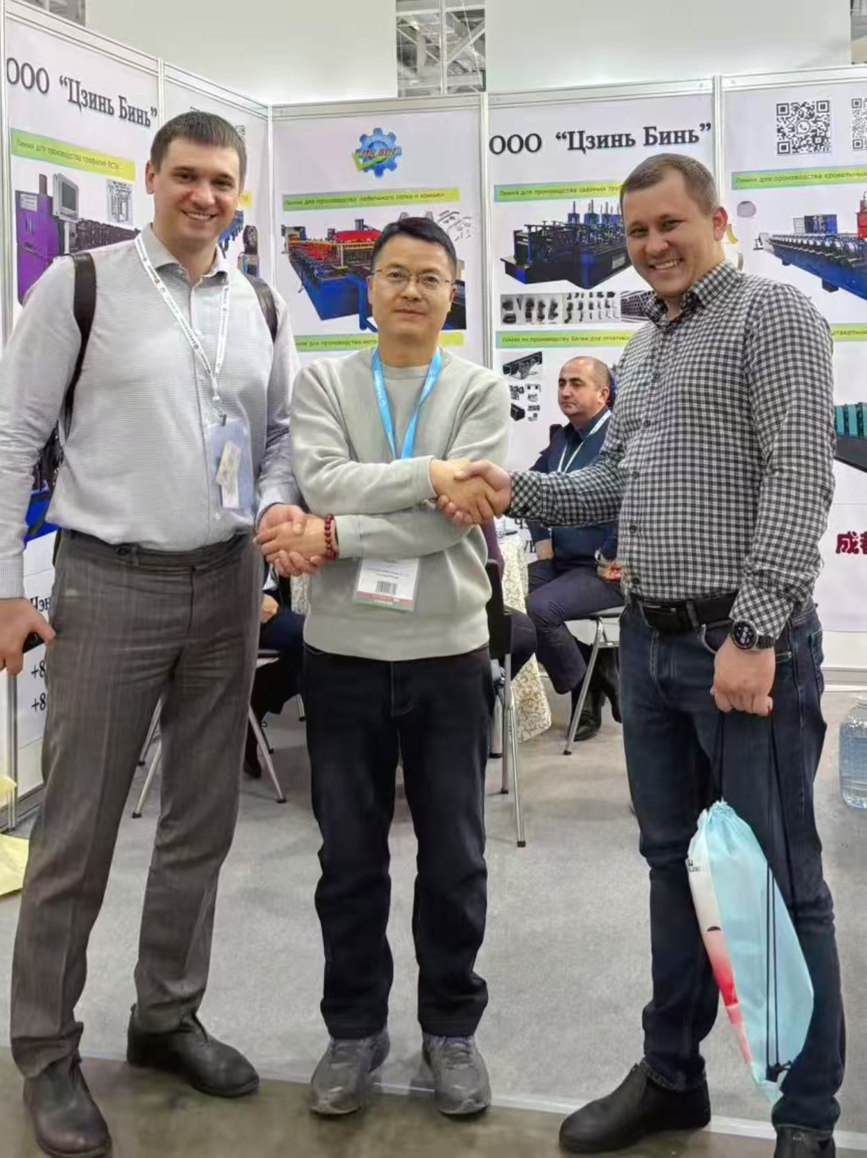 Chengdu Jinbin Strengthens Ties at MosBuild 2025, Boosting Global Connections