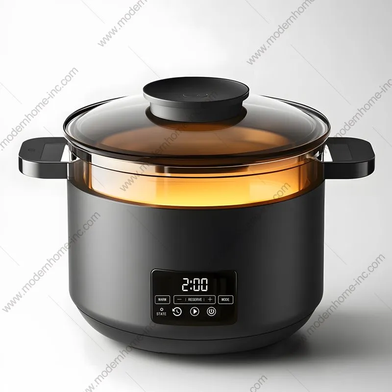 Slow Cooker Dynamic Digital slow cooker, stainless steel crock pot, programmable slow cooker