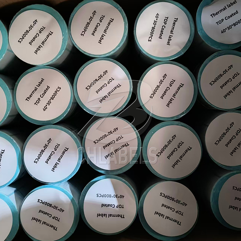 adhesive barcode sticker roll