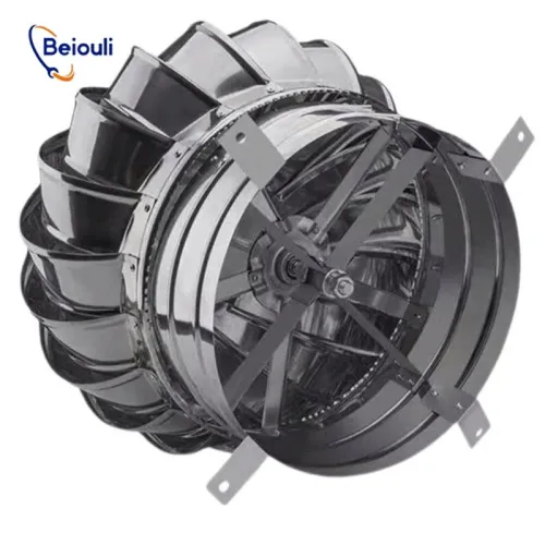 Энергияны үнемдейтін және қоршаған ортаны қорғауға арналған электр қуатсыз жел капот; мырышталған болат.