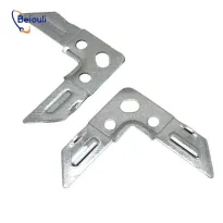 Әуе каналдарын орнатуға арналған мырышталған болат бұрыш, HVAC жүйелері үшін канал бұрышы, желдету жүйелері үшін.