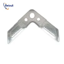 Вентиляционный воздуховод, оцинкованный прямоугольный воздуховод, угловая фланец для воздуховода.