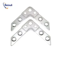 T20 Бүйірлік фланец бұрышы HVAC жүйелері үшін 20мм мырышталған болат ауаарна бұрышы HVAC ауаарна аксессуарлары