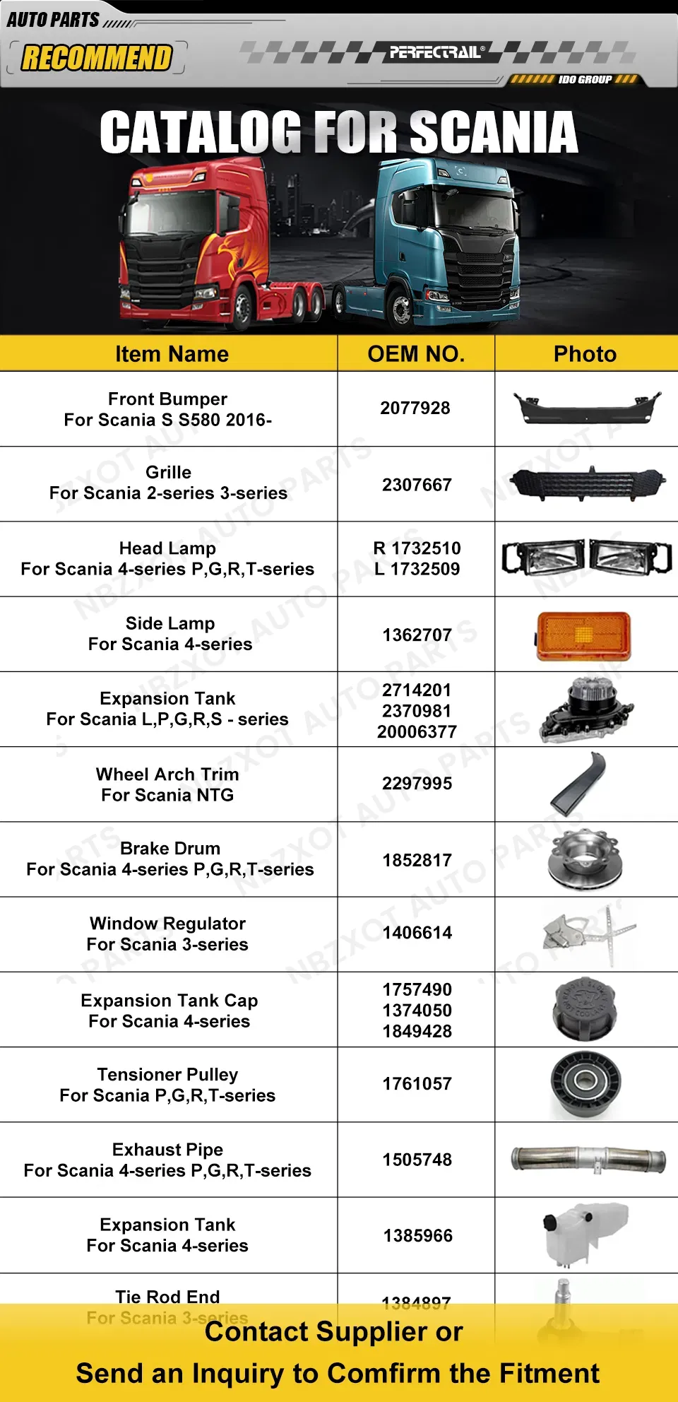 Buy Wholesale Heavy Duty Engine Coolant Water Pump for Scania P,G,R,T ...