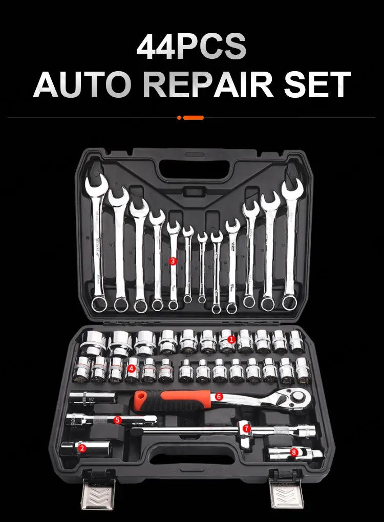 Auto Kit Wrench Complete 150 PCS Auto Repair Tool Set - Universal Socket Wrench Kit for ...