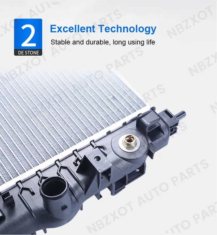 Crafter Header Radiator High-Quality Aluminium Radiator for VW Crafter 30-50 Box (2006-2016 ...