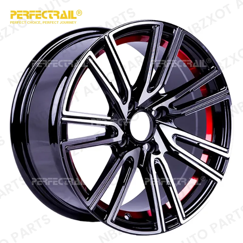 PERFECTRAIL 15x7 Inch Forged Aluminum Alloy Red Wheel Rim | 4x100 ...