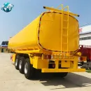 Yellow Fuel Tank Trailer