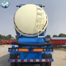 Blue Powder Tank Semi Trailer