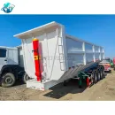 Dump semi trailer