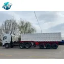 3 axle dump semi trailer