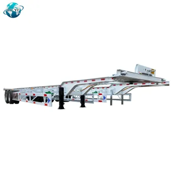 2 axle skeleton chassis trailer