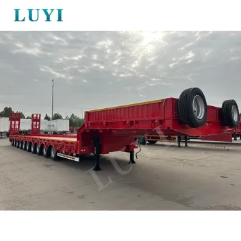 10 axle extendable  low bed semi  trailer