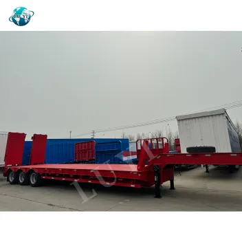 3 axle 60 ton Lowbed Semi Trailer