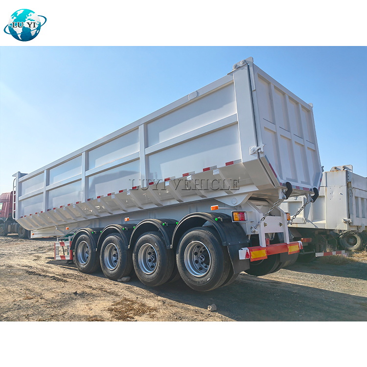 Dump semi trailer