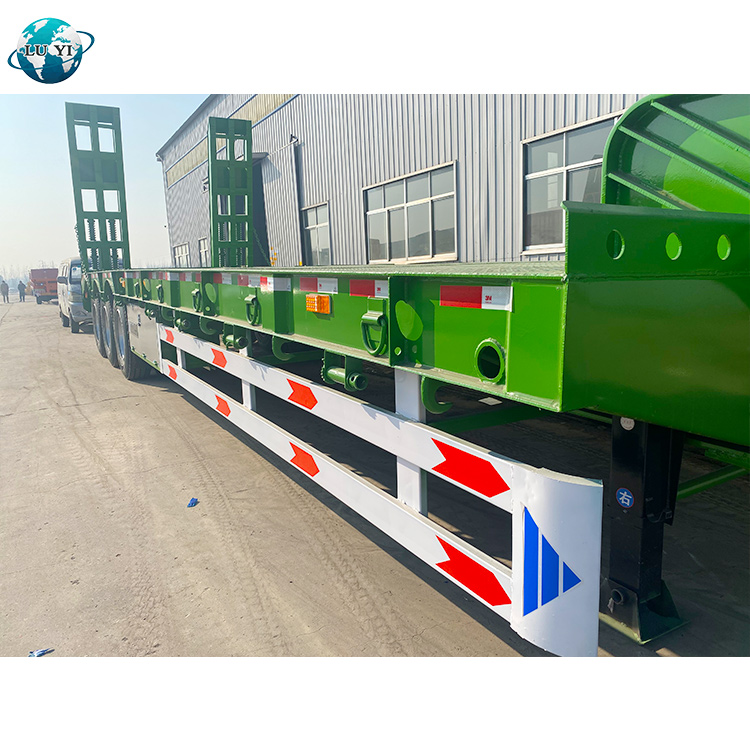 3 axle 60 ton lowbed  trailer