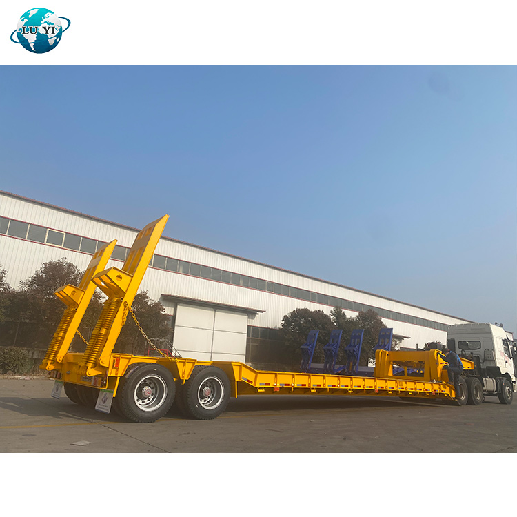 Removable Gooseneck Lowbed Trailer