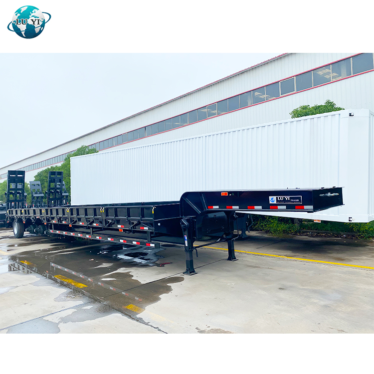 3 axle lowboy  trailer