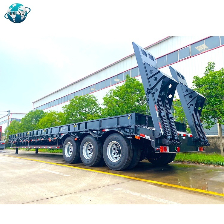 3 axle lowboy  trailer