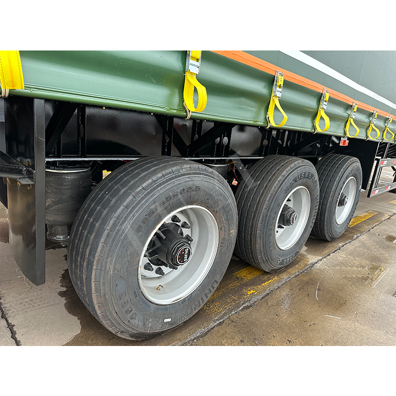 Side curtain semi trailer