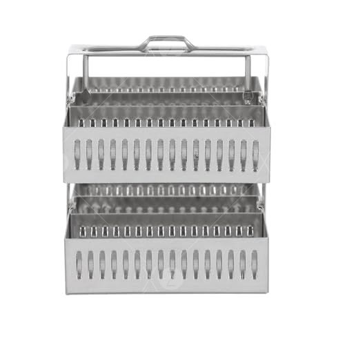 Stainless Steel Microscope Slide Rack