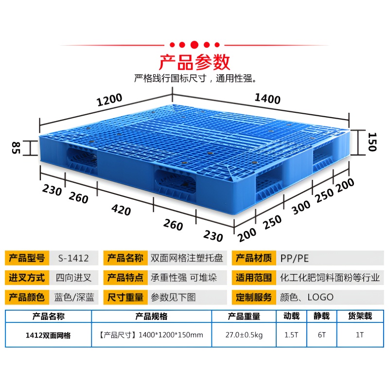 Double-Face Pallets