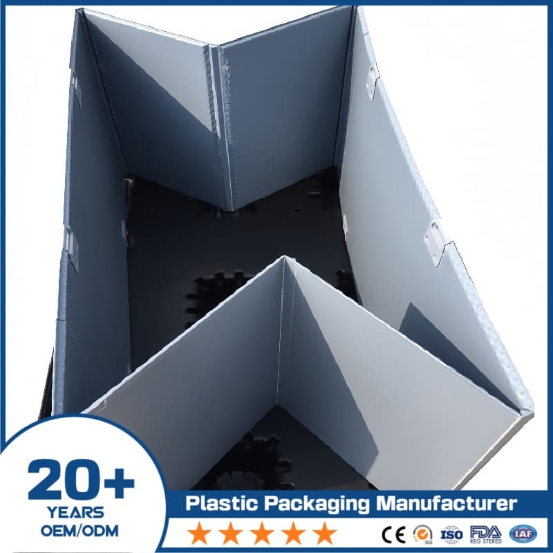 1200*1000mm Plastic Collapsible Pallet Box