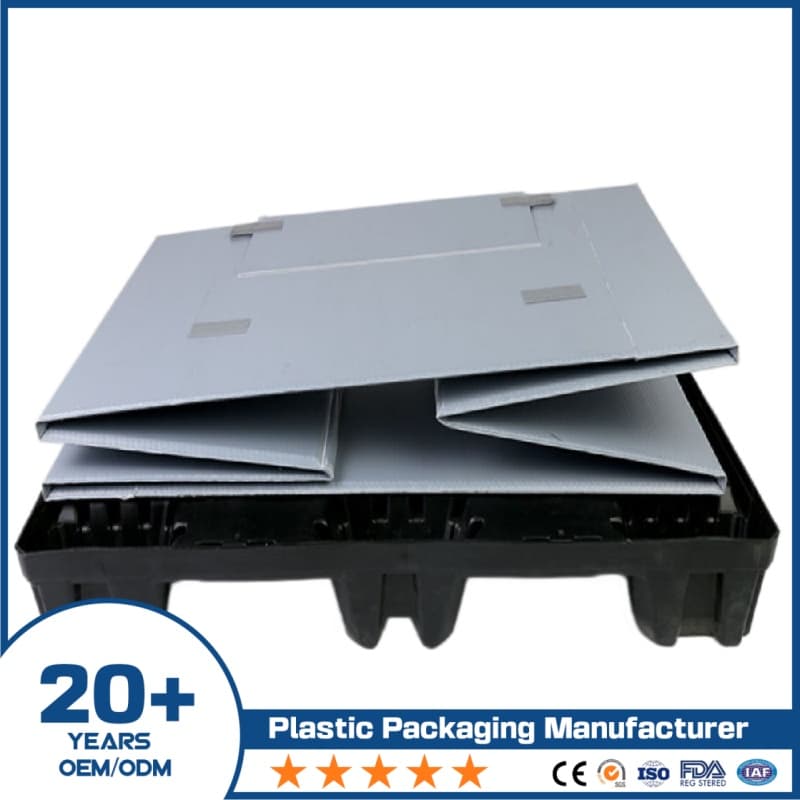 1200*1000mm Plastic Collapsible Pallet Box