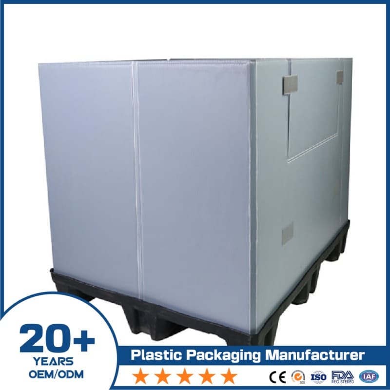 1200*1000mm Plastic Collapsible Pallet Box