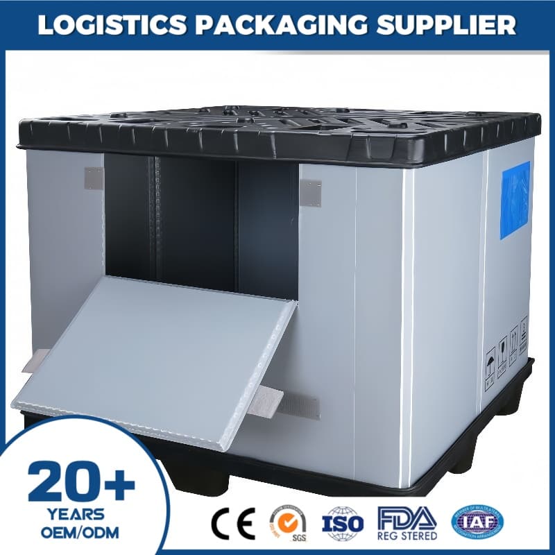1200*1000mm Plastic Collapsible Pallet Box