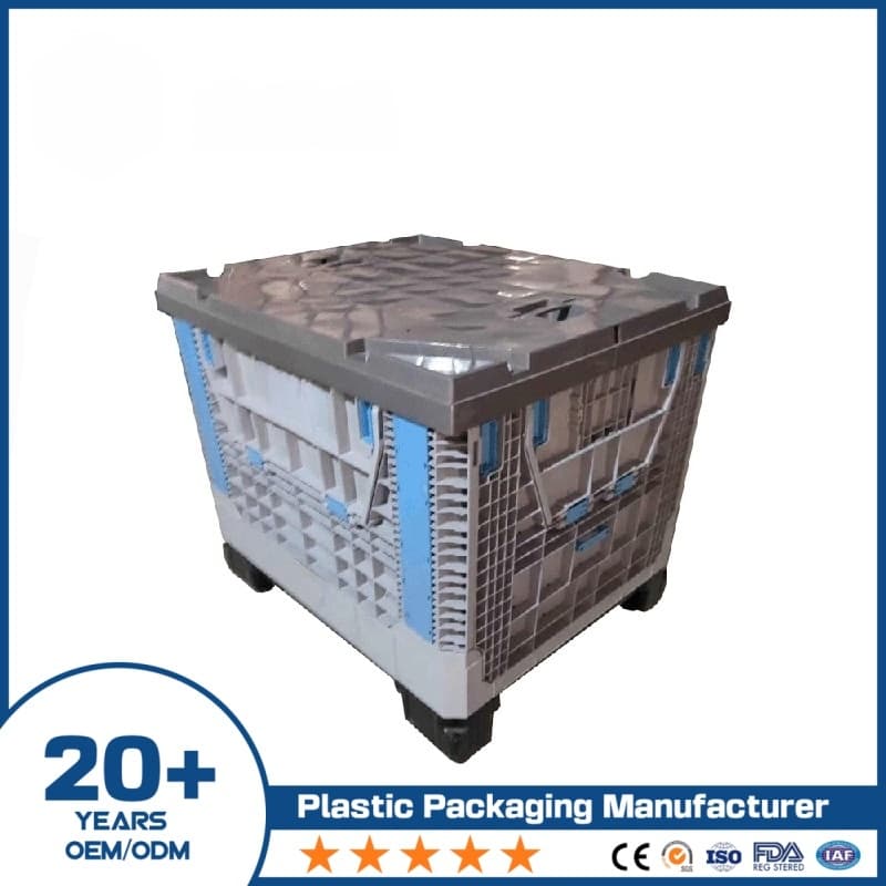 Collapsible Plastic Pallet Box