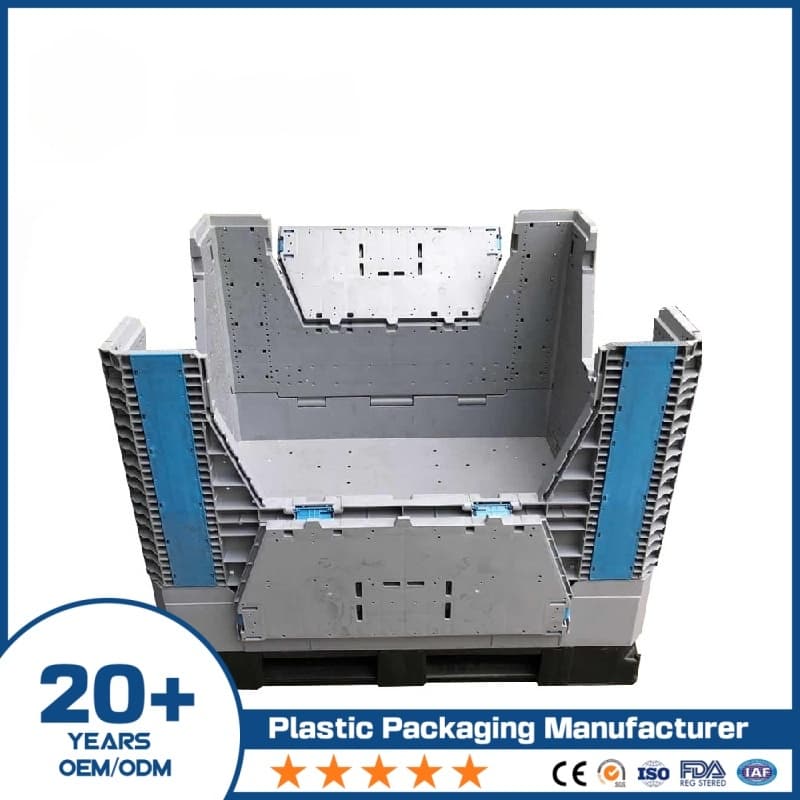 Collapsible Plastic Pallet Box
