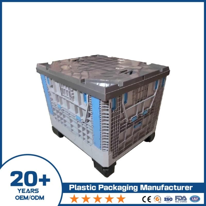 Collapsible Plastic Pallet Box