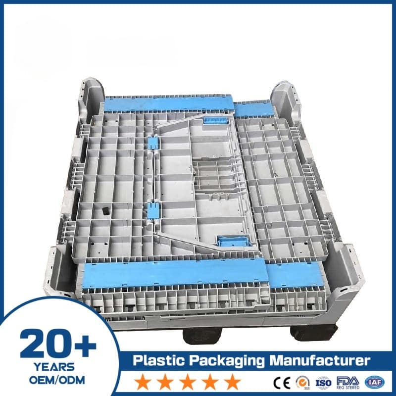 Collapsible Plastic Pallet Box