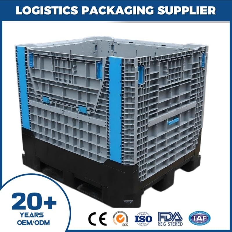 Collapsible Plastic Pallet Box