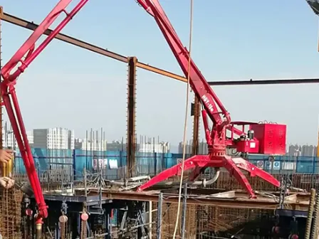 HGY-32m ذراع صب الخرسانة ذاتية التسلق