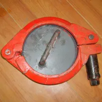 コンクリートポンプパイプのカップリングとクランプ