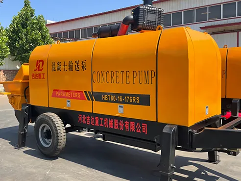 Bomba de reboque de concreto HBT80-16-176RS