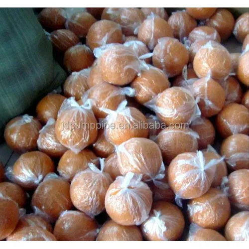 Bolas de limpeza de bomba de concreto